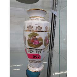 Birks Bavaria hand painted vase