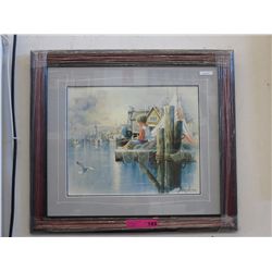 Framed print "No Luck" by A. Arpinas