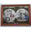 Image 1 : Mirrored back Map of the World