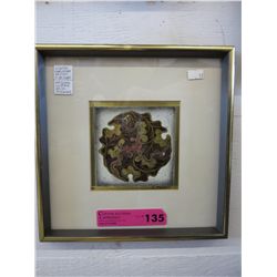 F. Priddat Original etching - Signed