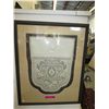 Image 1 : Framed hand tatted lace