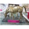 Image 1 : Italian brass horse on marble base