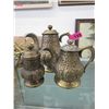Image 1 : Brass plated tea service