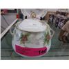 Image 1 : Hand painted Silesia covered dish