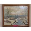 Image 1 : Signed paint on board by M. Majesgey