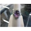 Image 1 : Custom made 5 ct amethyst oval ring