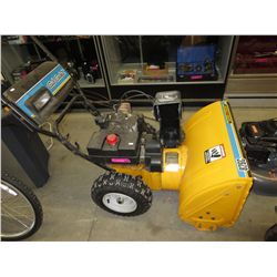 Gas power snow blower
