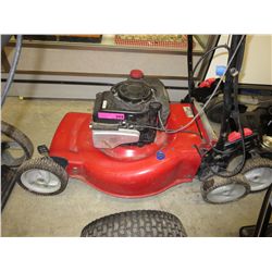 Gas powered lawn mower