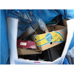 Skid of misc. household & electronic items