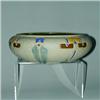 Image 1 : ROSEVILLE Mostique low bowl. Two lines from rim. RV ink mark. 9 1/4" dia....