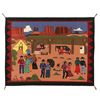 Image 1 : Navajo Pictorial Weaving, 4' x 3'1"
