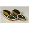 Image 1 : Cheyenne Beaded Doll's Moccasins