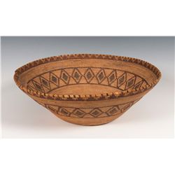 Yokuts Basketry Bowl