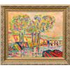 Image 1 : Alba Malm Almquist and Birger Sandzen, oil on board