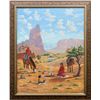 Image 1 : Robert Becenti, Jr., oil on canvas