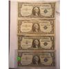 Image 1 : (4) 1957 $1 Silver Certificates
