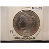 Image 1 : 1886 Morgan Dollar
