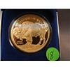 Image 2 : 2008 US $50 Buffalo Nickel Gold Copy, 24kt. Gold Clad Proof