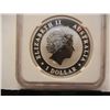 Image 2 : 2012-P Australian Kookaburra $1, Graded by NGC MS69