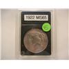 Image 1 : 1922 Peace Dollar