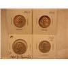 Image 1 : (4) 1964 Washington Quarters