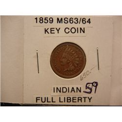 1859 Indian Head Cent