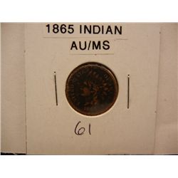 1865 Indian Head Cent