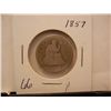 Image 1 : 1857 Seated Liberty Quarter