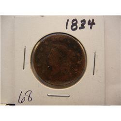 1834 Large Cent