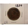 Image 1 : 1834 Large Cent