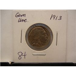 1913 Buffalo Nickel, Good Date