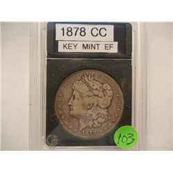1878-CC Morgan Dollar