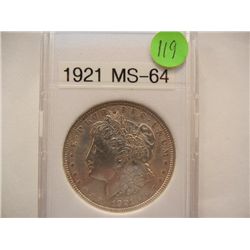 1921 Morgan Dollar