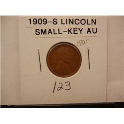 1909-S Lincoln Wheat Cent