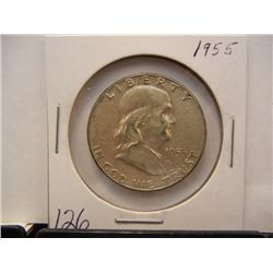 1955 Franklin Half Dollar