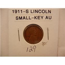 1911-S Lincoln Wheat Cent