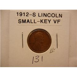 1912-S Lincoln Wheat Cent