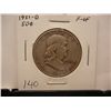 Image 1 : 1951-D Franklin Half Dollar