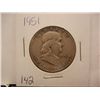 Image 1 : 1951 Franklin Half Dollar