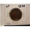 Image 1 : 1838 Large Cent