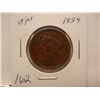 Image 1 : 1854 Large Cent