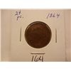 Image 1 : 1864 Two Cent Piece