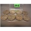 Image 1 : 8 Buffalo Nickels, Mixed Dates