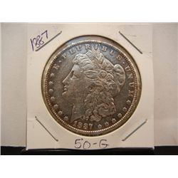 1887 Morgan Dollar