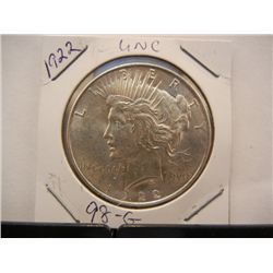 1922 Peace Dollar