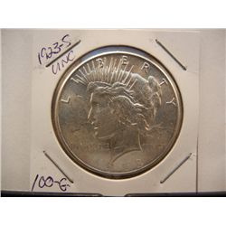 1923-S Peace Dollar