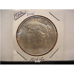 1922 Peace Dollar