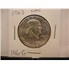 Image 1 : 1963 Franklin Half Dollar