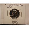 Image 1 : 1963 Proof Washington Quarter
