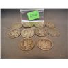 Image 1 : 10 Mercury Dimes, Mixed Dates